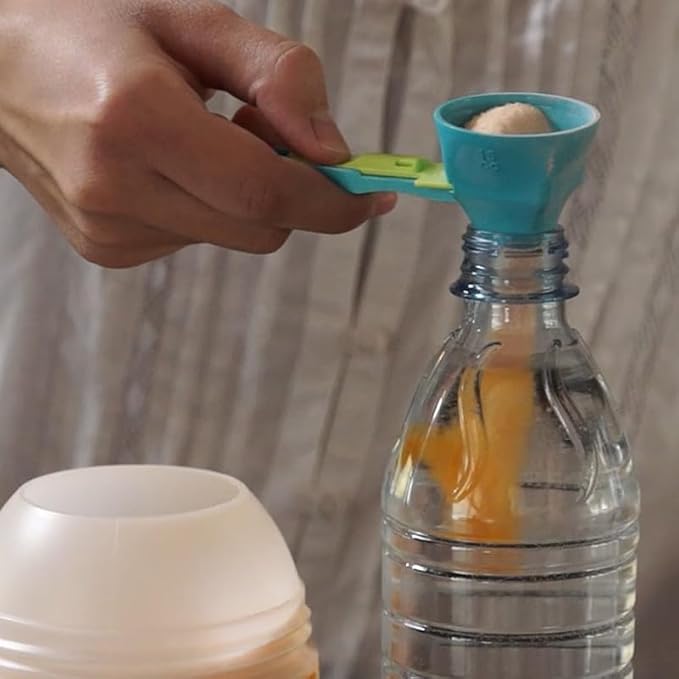 Cuchara multifuncional, cuchara de embudocuchara deslizante creativa 2024, anti-coladorde café